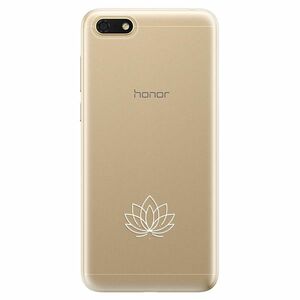 Odolné silikonové pouzdro iSaprio - čiré - Lotos - Huawei Honor 7S obraz