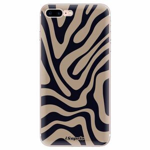 Odolné silikonové pouzdro iSaprio - Zebra Black - iPhone 7 Plus obraz