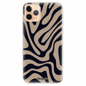 Odolné silikonové pouzdro iSaprio - Zebra Black - iPhone 11 Pro Max obraz