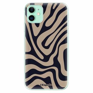 Odolné silikonové pouzdro iSaprio - Zebra Black - iPhone 11 obraz