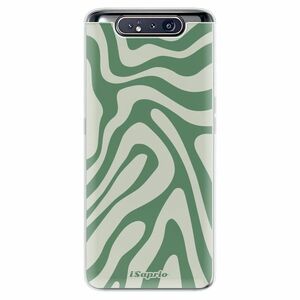 Odolné silikonové pouzdro iSaprio - Zebra Green - Samsung Galaxy A80 obraz