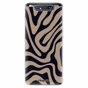 Odolné silikonové pouzdro iSaprio - Zebra Black - Samsung Galaxy A80 obraz