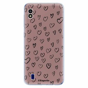 Odolné silikonové pouzdro iSaprio - Heart Dark - Samsung Galaxy A10 obraz