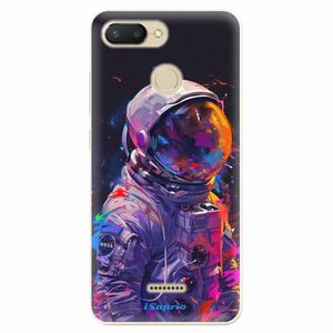 Odolné silikonové pouzdro iSaprio - Neon Astronaut - Xiaomi Redmi 6 obraz