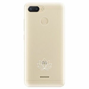 Odolné silikonové pouzdro iSaprio - čiré - Lotos - Xiaomi Redmi 6 obraz