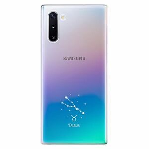 Odolné silikonové pouzdro iSaprio - čiré - Býk - Samsung Galaxy Note 10 obraz