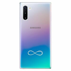 Odolné silikonové pouzdro iSaprio - čiré - Infinity - Samsung Galaxy Note 10 obraz