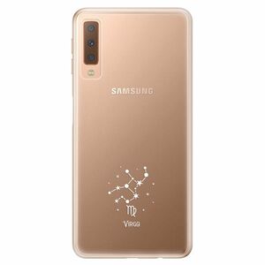 Odolné silikonové pouzdro iSaprio - čiré - Panna - Samsung Galaxy A7 (2018) obraz