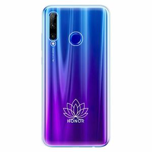 Odolné silikonové pouzdro iSaprio - čiré - Lotos - Huawei Honor 20 Lite obraz