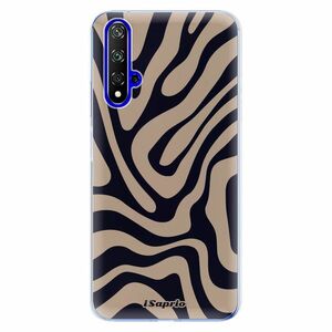 Odolné silikonové pouzdro iSaprio - Zebra Black - Huawei Honor 20 obraz