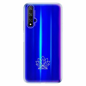 Odolné silikonové pouzdro iSaprio - čiré - Lotos - Huawei Honor 20 obraz