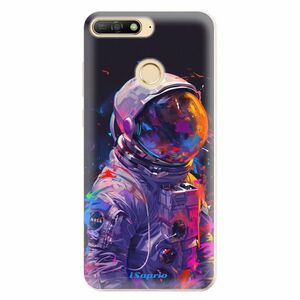 Odolné silikonové pouzdro iSaprio - Neon Astronaut - Huawei Y6 Prime 2018 obraz