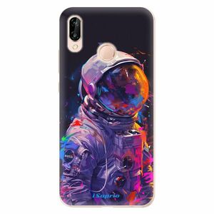 Odolné silikonové pouzdro iSaprio - Neon Astronaut - Huawei P20 Lite obraz