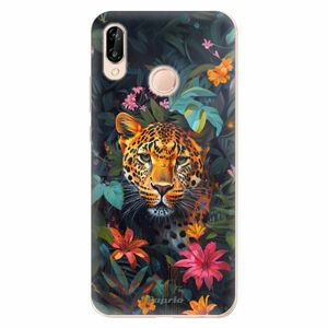 Odolné silikonové pouzdro iSaprio - Flower Jaguar - Huawei P20 Lite obraz