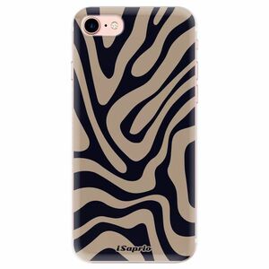 Odolné silikonové pouzdro iSaprio - Zebra Black - iPhone 7 obraz