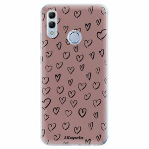 Odolné silikonové pouzdro iSaprio - Heart Dark - Huawei Honor 10 Lite obraz