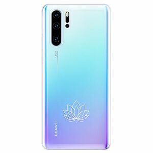 Odolné silikonové pouzdro iSaprio - čiré - Lotos - Huawei P30 Pro obraz