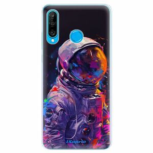 Odolné silikonové pouzdro iSaprio - Neon Astronaut - Huawei P30 Lite obraz