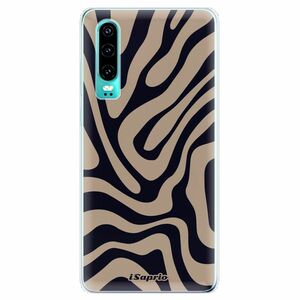 Odolné silikonové pouzdro iSaprio - Zebra Black - Huawei P30 obraz