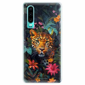 Odolné silikonové pouzdro iSaprio - Flower Jaguar - Huawei P30 obraz