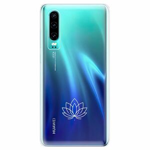 Odolné silikonové pouzdro iSaprio - čiré - Lotos - Huawei P30 obraz