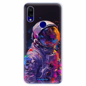 Odolné silikonové pouzdro iSaprio - Neon Astronaut - Xiaomi Redmi 7 obraz