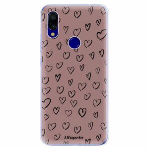 Odolné silikonové pouzdro iSaprio - Heart Dark - Xiaomi Redmi 7 obraz