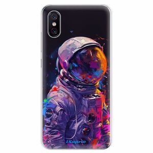 Odolné silikonové pouzdro iSaprio - Neon Astronaut - Xiaomi Mi 8 Pro obraz