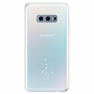 Odolné silikonové pouzdro iSaprio - čiré - Rak - Samsung Galaxy S10e obraz