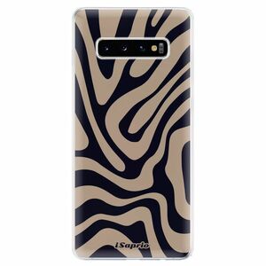 Odolné silikonové pouzdro iSaprio - Zebra Black - Samsung Galaxy S10+ obraz