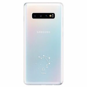 Odolné silikonové pouzdro iSaprio - čiré - Váhy - Samsung Galaxy S10+ obraz