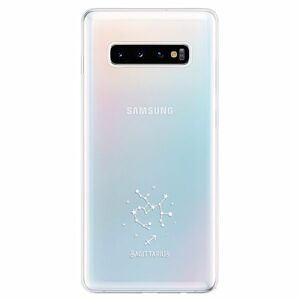 Odolné silikonové pouzdro iSaprio - čiré - Střelec - Samsung Galaxy S10+ obraz