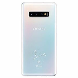 Odolné silikonové pouzdro iSaprio - čiré - Ryby - Samsung Galaxy S10+ obraz