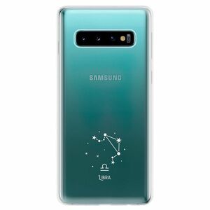 Odolné silikonové pouzdro iSaprio - čiré - Váhy - Samsung Galaxy S10 obraz