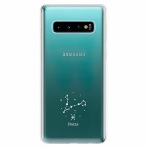 Odolné silikonové pouzdro iSaprio - čiré - Ryby - Samsung Galaxy S10 obraz