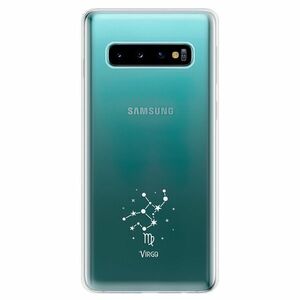 Odolné silikonové pouzdro iSaprio - čiré - Panna - Samsung Galaxy S10 obraz