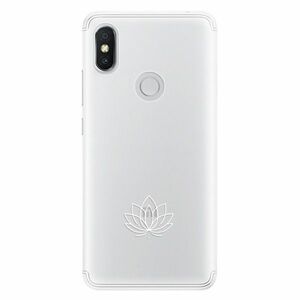 Silikonové pouzdro iSaprio - čiré - Lotos - Xiaomi Redmi S2 obraz