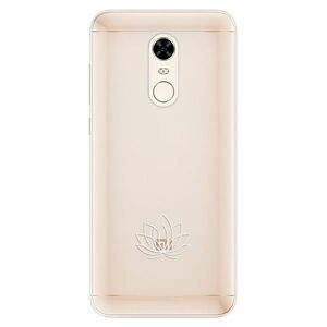 Silikonové pouzdro iSaprio - čiré - Lotos - Xiaomi Redmi 5 Plus obraz