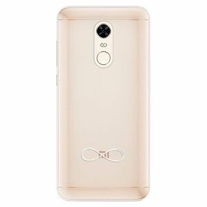 Silikonové pouzdro iSaprio - čiré - Infinity - Xiaomi Redmi 5 Plus obraz