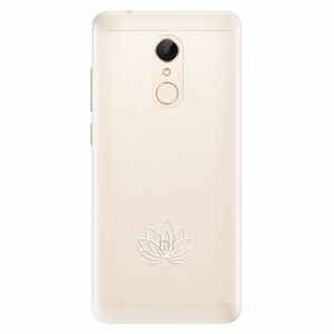 Silikonové pouzdro iSaprio - čiré - Lotos - Xiaomi Redmi 5 obraz