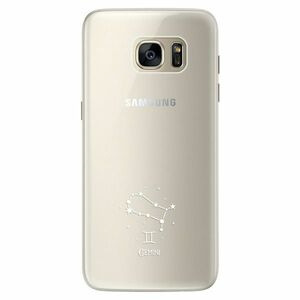 Silikonové pouzdro iSaprio - čiré - Blíženci - Samsung Galaxy S7 Edge obraz