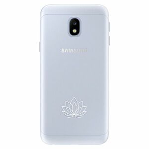 Silikonové pouzdro iSaprio - čiré - Lotos - Samsung Galaxy J3 2017 obraz