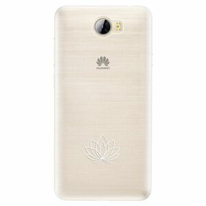 Silikonové pouzdro iSaprio - čiré - Lotos - Huawei Y5 II / Y6 II Compact obraz