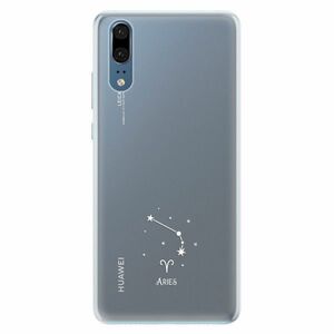 Silikonové pouzdro iSaprio - čiré - Beran - Huawei P20 obraz