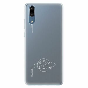 Silikonové pouzdro iSaprio - čiré - Travel - Huawei P20 obraz