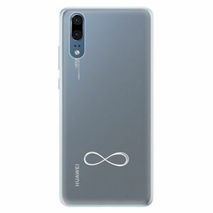 Silikonové pouzdro iSaprio - čiré - Infinity - Huawei P20 obraz