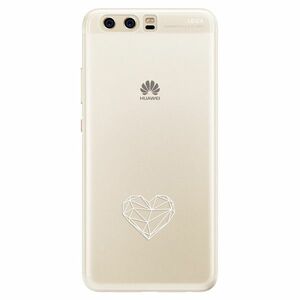 Silikonové pouzdro iSaprio - čiré - Digital Love - Huawei P10 obraz