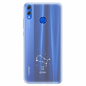 Silikonové pouzdro iSaprio - čiré - Blíženci - Huawei Honor 8X obraz