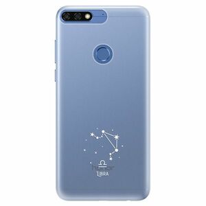 Silikonové pouzdro iSaprio - čiré - Váhy - Huawei Honor 7C obraz