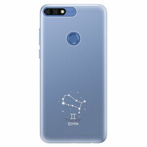 Silikonové pouzdro iSaprio - čiré - Blíženci - Huawei Honor 7C obraz